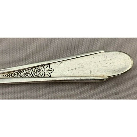 International Silver Wm Rogers & Son - Gardenia - 4 Teaspoons - 6" - Picture 12 of 12